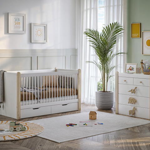 White Montessori Baby