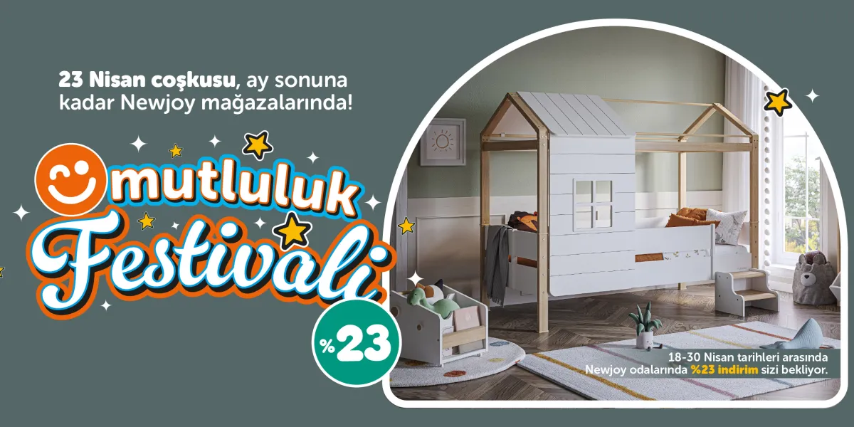Newjoy odalarında %23 indirim sizleri bekliyor. Newjoy odalarında %23 indirim sizleri bekliyor.