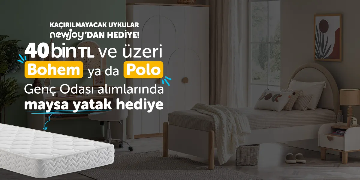 Newjoy'dan Kaçırılmayacak Uykular Hediye! Newjoy'dan Kaçırılmayacak Uykular Hediye!