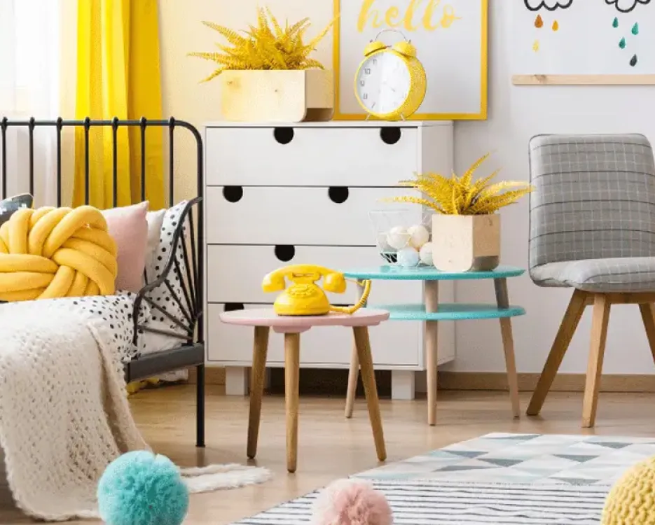 Bebek, çocuk ve genç mobilyalarında hangi renkler tercih edilmeli?