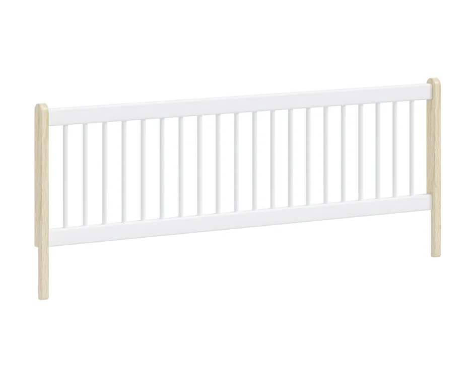 WHITE MONTESSORİ DAYBED KORKULUK