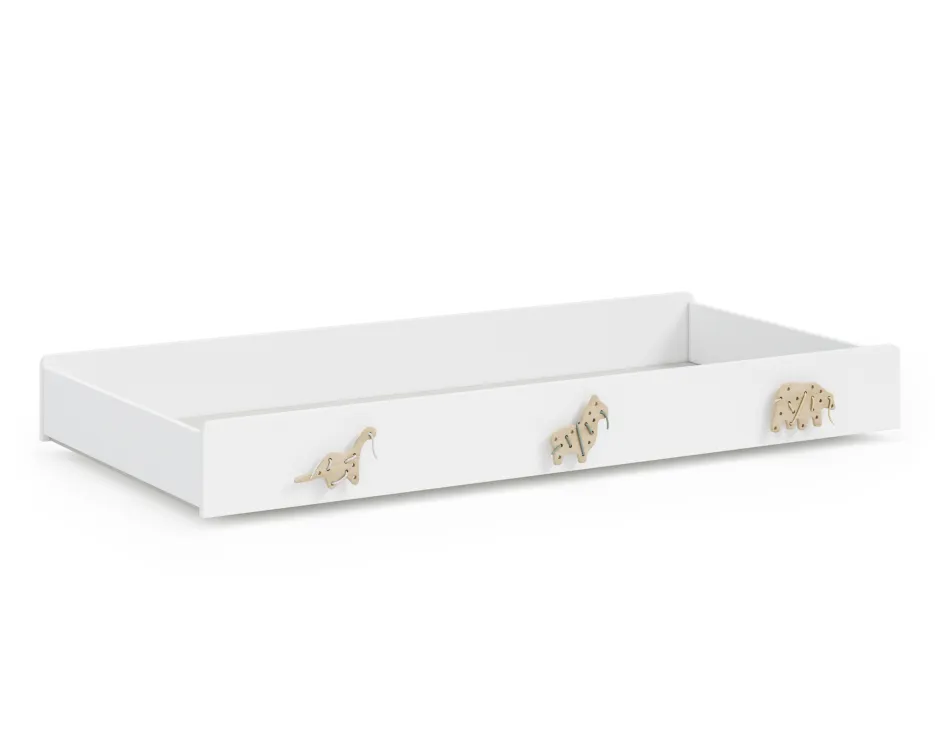 White Montessori Yavru Karyola 90x190 cm 