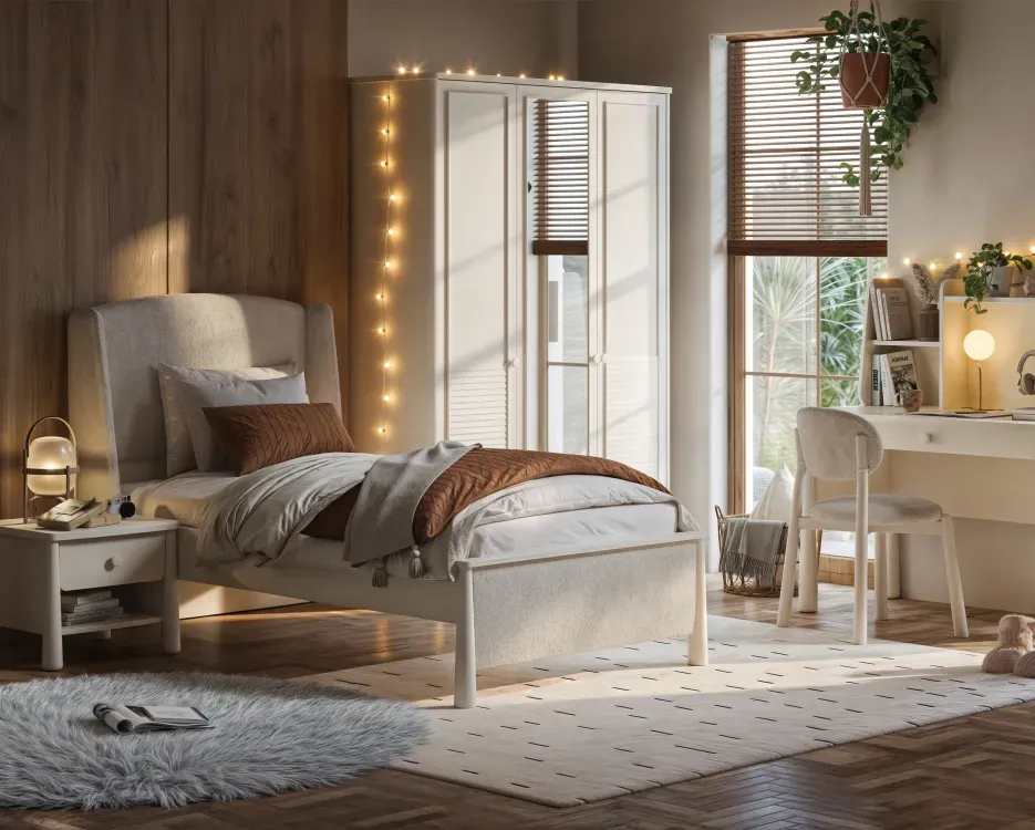 Transformation Minimaliste de la Chambre de Jeune : Des Espaces de Vie Intemporels et Fonctionnels avec Areon