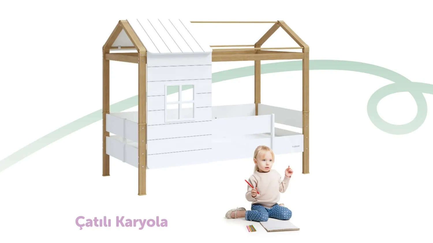 Flexijoy Çatılı Karyola