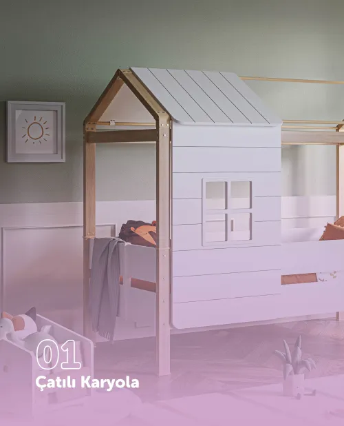 Flexijoy Çatılı Karyola