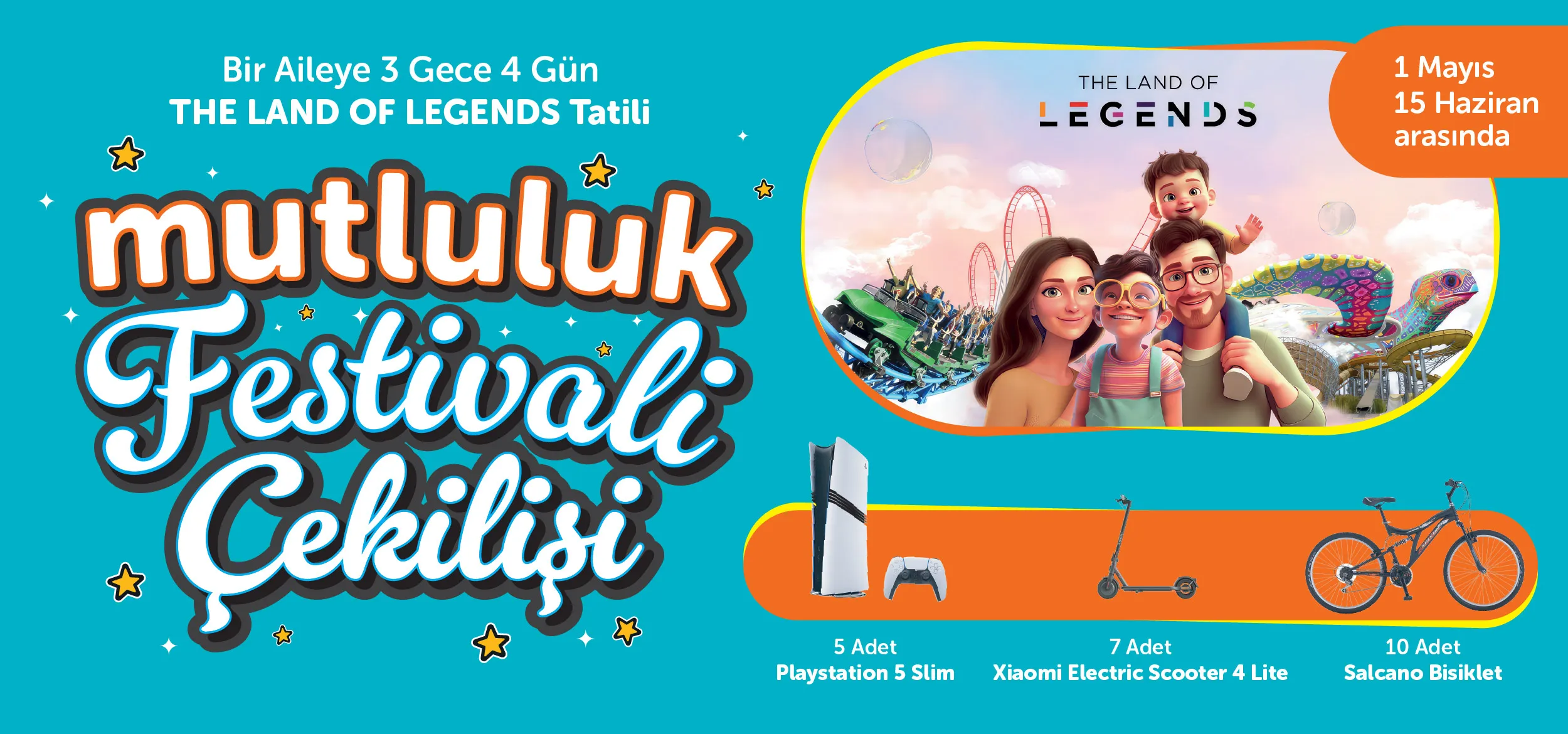 Newjoy Mutluluk Festivali Çekilişi