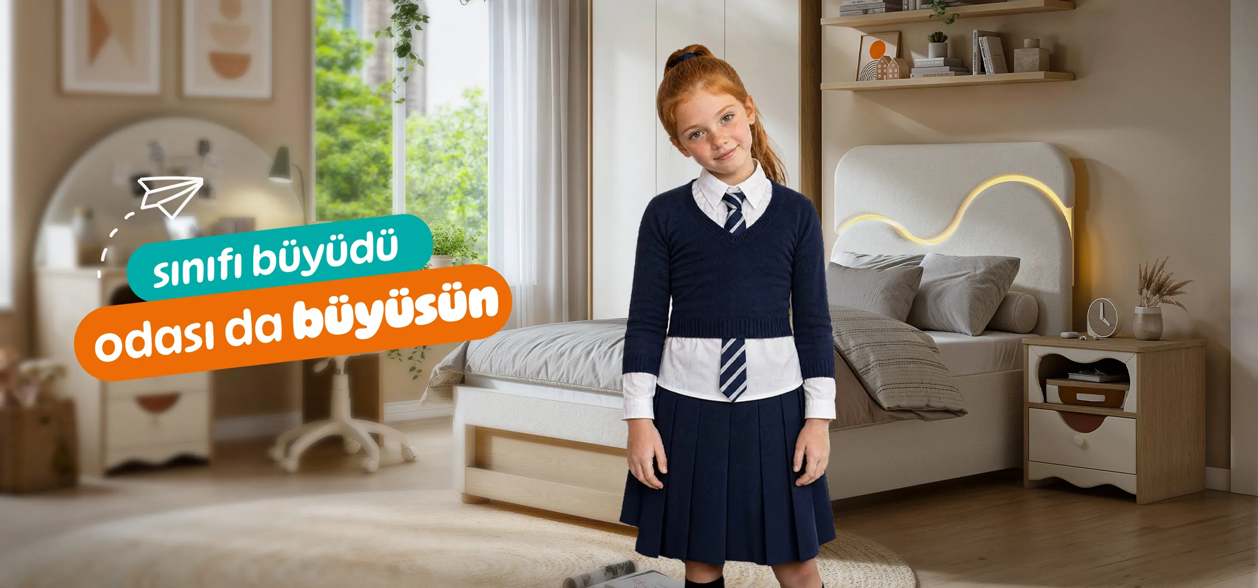 Sınıfı Büyüdü Odası da Büyüsün