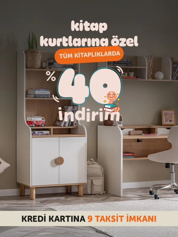 Tüm Kitaplıklarda %40 İndirim!