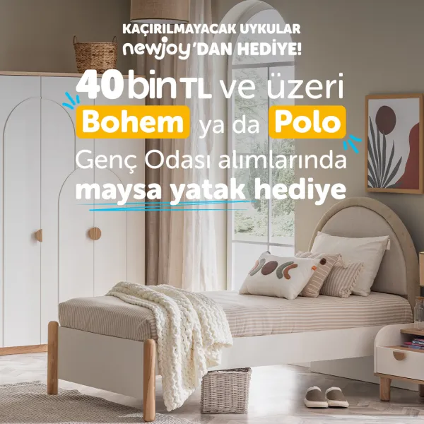 Newjoy'dan Kaçırılmayacak Uykular Hediye!