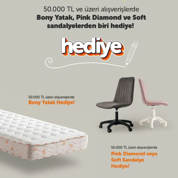50.000 TL ve Üzeri Alışverişe Newjoy'dan Okula Dönüş Hediyesi!