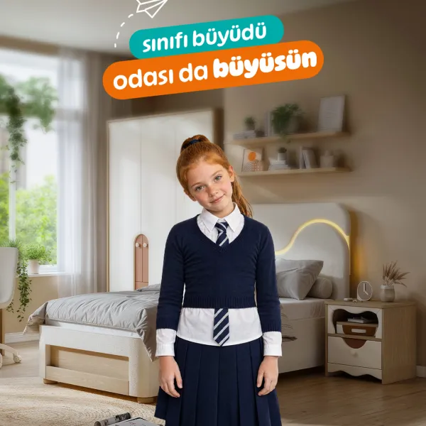 Sınıfı Büyüdü Odası da Büyüsün